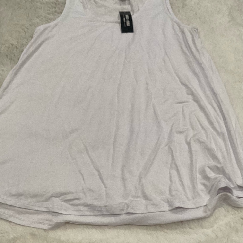 NWT Agnes & Dora Women’s White Sleeveless Top Large‎